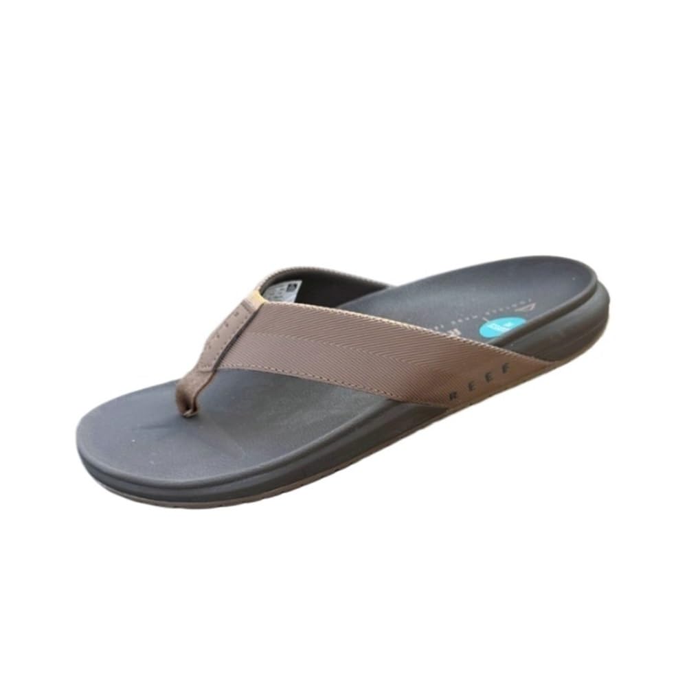 Sandalias, Sandalias de Tiras Suaves y Antideslizantes for Hombre - Chanclas de Playa de Verano Zapatos de Ducha(Brown,42 EU)