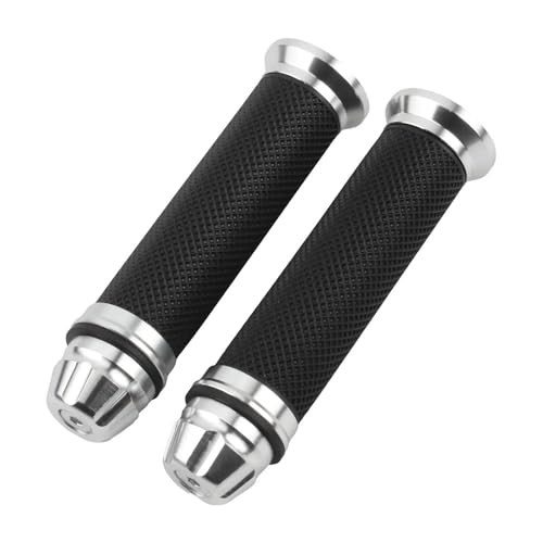 Poignée guidon moto universelle 22mm en caoutchouc et aluminium pour moto tout-terrain