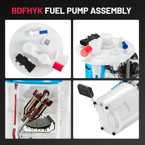 Image of BDFHYK E9073M Fuel Pump Module Assembly Fit for Hyundai Elantra 2011 2012 2013 2014 2015 2016 L4 1.8L (Sedan 4-Door), Replaces P76715M, FG857