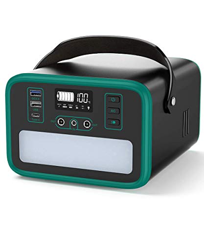 BEAUDENS 240Wh Generador Solar Portátil, Vida Dura 10 Años, 2000 Ciclos, Batería Seguridad LiFePO4, Batería Solar, Generador Energía Potencia, 150W (300W MAX.) CA/60W PD USB-C