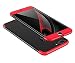 Samhe iPhone 7 Plus Case,3 In 1 Ultra-Thin Hard Cover 360 Degree Protection For Apple iPhone 7 Plus (Black+ Red)