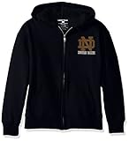 College Kids NCAA Notre Dame Fighting Irish Youth Zip Hoodie, Size 14-16/Large, Navy