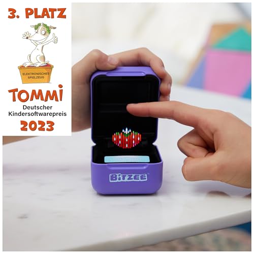 Bitzee 2023 - 15 digitale Haustiere zum Anfassen, interaktives Spielzeug mit 15 virtuellen elektronischen Tieren, die auf Bewegung und Berührung reagieren, lila, ab 5 Jahren