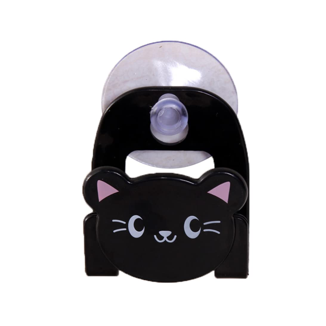 Sponge Holder for Kitchen Cartoon Sponge Holder Black Cat Sink Caddy Organiser Plastic Sink Sponge Rack Kitchen Dish