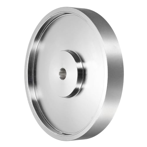 Image of sourcing map Diamond Lapidary Wheel 6 Inch x 1 Inch with 1/2" Arbor Hole 600 Grit Jewelry Grinding Wheels, for Stone Marble Gem Glass Ceramics Crystal Cemented Carbide Steel