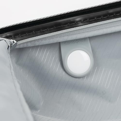 Samsonite Elevation Plus - Large Hardside Luggage - Scratch Resistant Polypropylene Shell, RightHeight™ Adjustable Handle, Integrated AirTag Holder, TSA Lock, WetPak™ Compartment - Triple Black - Image 8