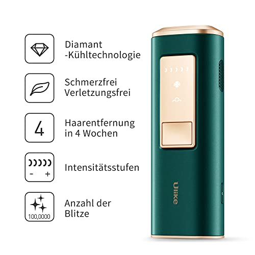 Ulike IPL Geräte Haarentfernung Laser Damen/Herren, Dauerhafte Schmerzfreie Haarentfernungsgerät mit 1000,000 Lichtimpulse, für Gesicht, Achseln, Beine, Bikinizone und Körper - Image 3
