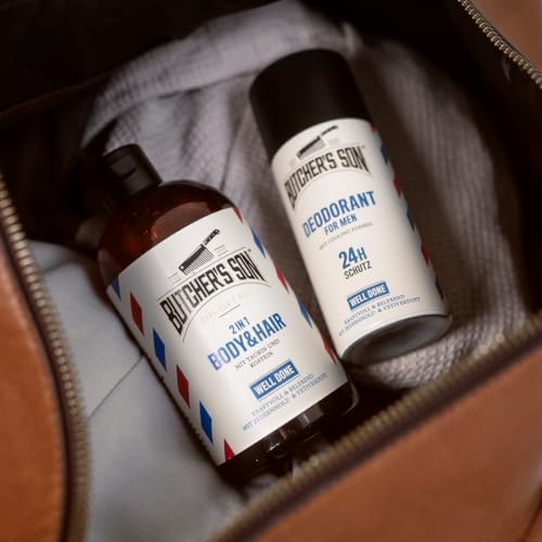 Butcher’s Son Deodorant For Men Well Done, mit Cooling Formel, 24h Schutz, ohne Aluminium, 150ml