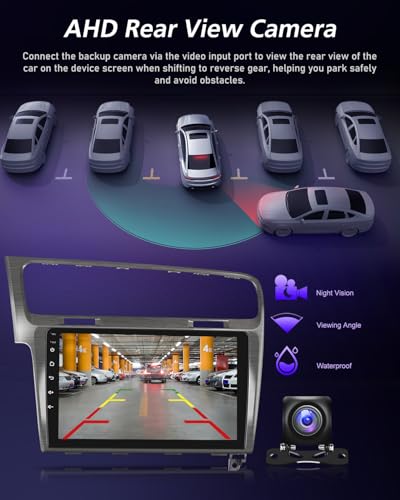 Radio Golf 7 Android Auto avec processeur Qualcomm 8 Core et puce DSP