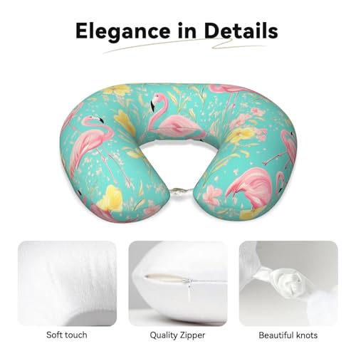 Almohada de viaje espuma viscoelástica tamaño único miniatura 4