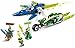 LEGO NINJAGO Jay and Lloyd’s Velocity Racers 71709 Building Kit for Kids and Hot Toys (322 Pieces)