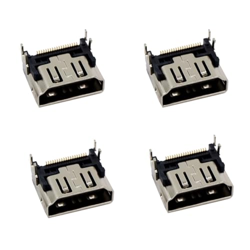 4 Pcs Replacement HD Port for PlayStation 5 Display Socket Interface