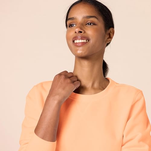 Image of Amazon Essentials Women's Fleece Crewneck Long Sleeve Pullover Sweatshirt (Available in Plus Size)