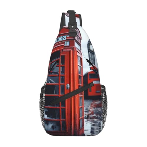 Mochila tipo bandolera pequeña para pecho unisex miniatura 2