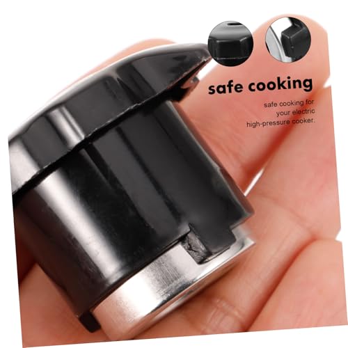 Kit de 2 piezas de válvula de alivio de seguridad y mango de liberación de vapor para olla a presión Kichvoe para uso en cocina miniatura 3