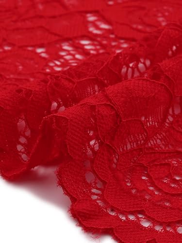 Image of Agnes Orinda Plus Size Bolero Shrugs for Women Lightweight Open Front Short Sleeve Cropped Lace Cardigan