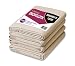 6 Piece Set - All Purpose Canvas Cotton Drop Cloth (9 feet x 12 feet)