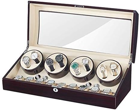 Mechanical Watch Shaker 8+9 Automatyczne zegarek Winder Watch Watter Box 4 Ustawienia trybu obrotu Duży wyjątkowo cichy silnik dla mężczyzn Watch Watch