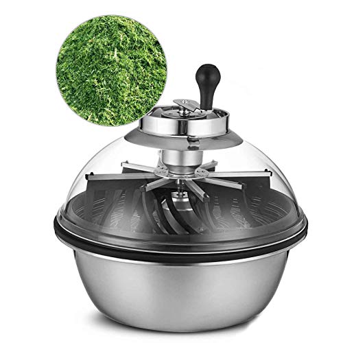 Senua Trimmer Hydrokultur trimmen Edelstahl Schüssel Knospe Spin Rasentrimmer - 19 Inch Large Spinner Cover