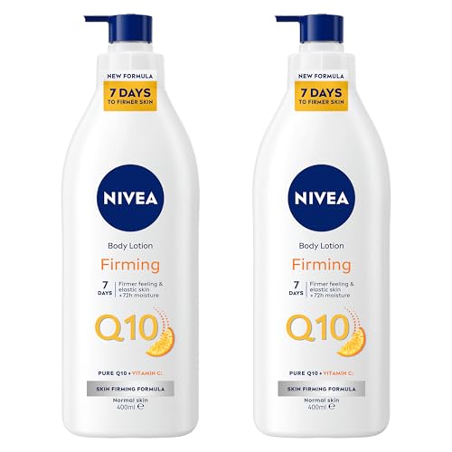 NIVEA Q10 Firming Body Lotion 400ml (Pack of 2)
