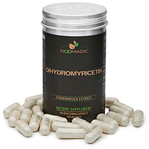 Noomadic Dihydromyricetin (DHM), 60 Capsules | 300mg Each, Also Known as Ampelopsin & Hovenia Dulcis Extract. Cover