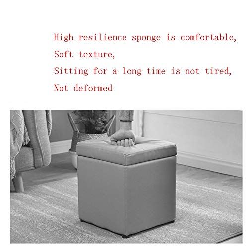 Petit tabouret de rangement compact pour optimiser les petits espaces - 7