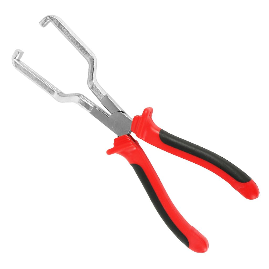 STHIRA® Fuel Line Disconnect Plier -Carbon Steel Car Fuel Line Disconnect Tool, Rubberized Handle, Quick-Connect Fitting Tool for Car Fuel System Maintenance, Hose Repair-image-13