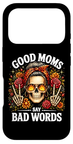 Good Moms Say Bad Words Funny �X�P���g�� ���G�Ȃ��c�q ���ꂳ��̂��Ƃ킴 �X�}�z�P�[�X iPhone 17 Pro �p