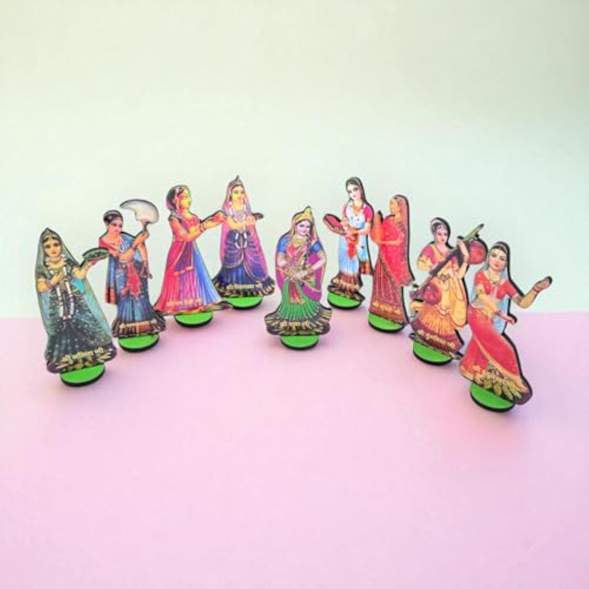 Set of 5 Decorative Pieces for Home Temple