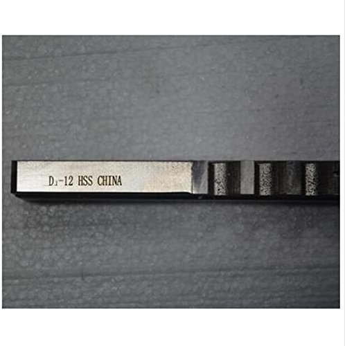 BMGIANT 12mm D1 Push Type Spiebaan Broach Metric Size HSS Spiebaan Snijgereedschap for Router Metaalbewerking