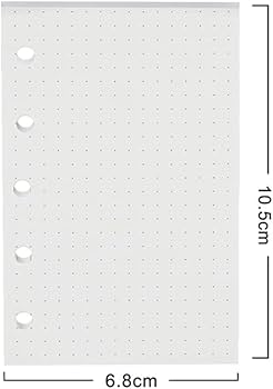 Amazon.co.jp: Moterm A8リングプランナー用リフィル - グリッドと