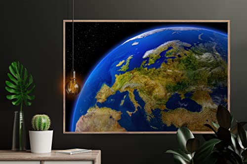 GREAT ART® Poster - Europa di Giorno - Vista dallo...