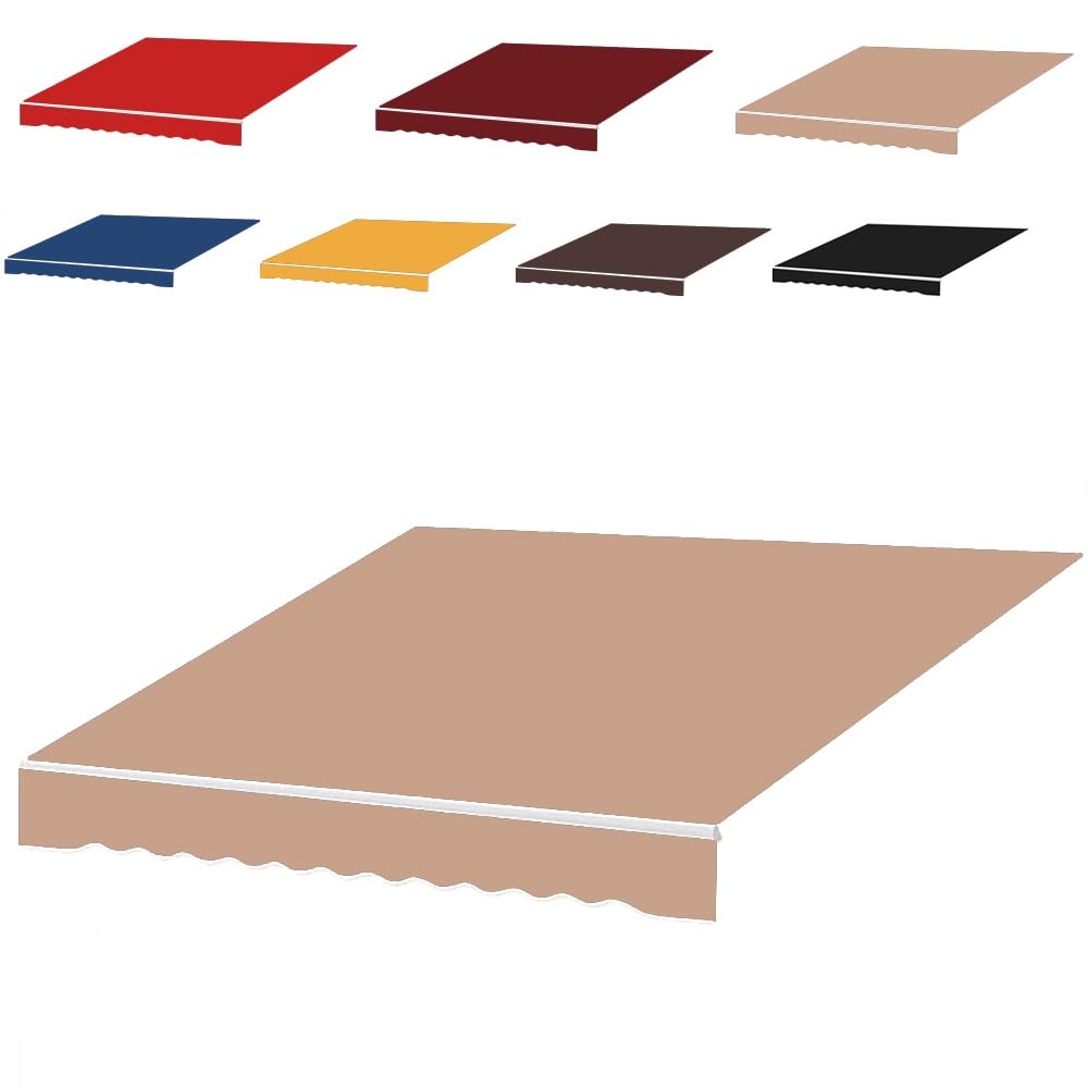 Toile de rechange pour auvent 450x300 pour réparer et optimiser votre ombre extérieure
