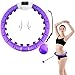 Hula Hoop Intelligent,OUTTUO Cerceau Hula Hoop, Comptage Intelligent et Design Innovant, avec 14 Pièces Réglable Amovibles,pour Débutants,Sport,Ne Convient Pas aux Personnes au-Dessus de 90 kg