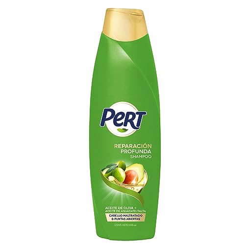 Cuidado Para El Cabello, Beauty PERT, Shampoo Olivo y Aguacate | Ayuda a reparar profundamente el cabello maltratado, sellando las puntas abiertas, 650 ml