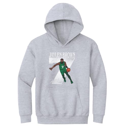 500 LEVEL Jaylen Brown Kids Hoodie - Jaylen Brown Boston Number