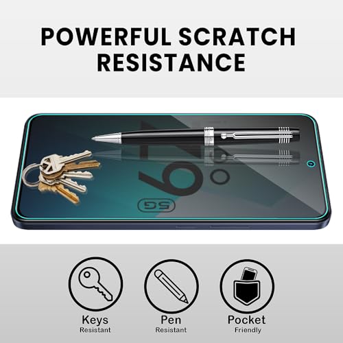 Image of ArmourPro Privacy Tempered Glass for IQOO Z9 / Vivo T3 - Anti-Spy Anti Peeping Screen Protector, 9H Hardness, Edge-to-Edge Coverage, Ultra Thin, Bubble-Free Installation Kit | Black