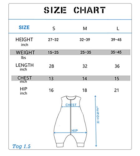 Image of Baby Sleep Sack with Legs Spring Autumn Warm Infant Toddler Wearable Blankets For Walkers 6Months-4T