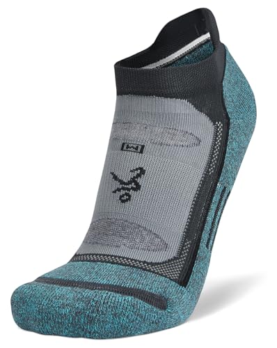 Balega Blister Resist Performance No Show Socks, Ultimate Anti-Blister Protection, Ergonomic Fit, Moisture-Wicking, Cushioned Comfort, Ideal for Running and Hiking