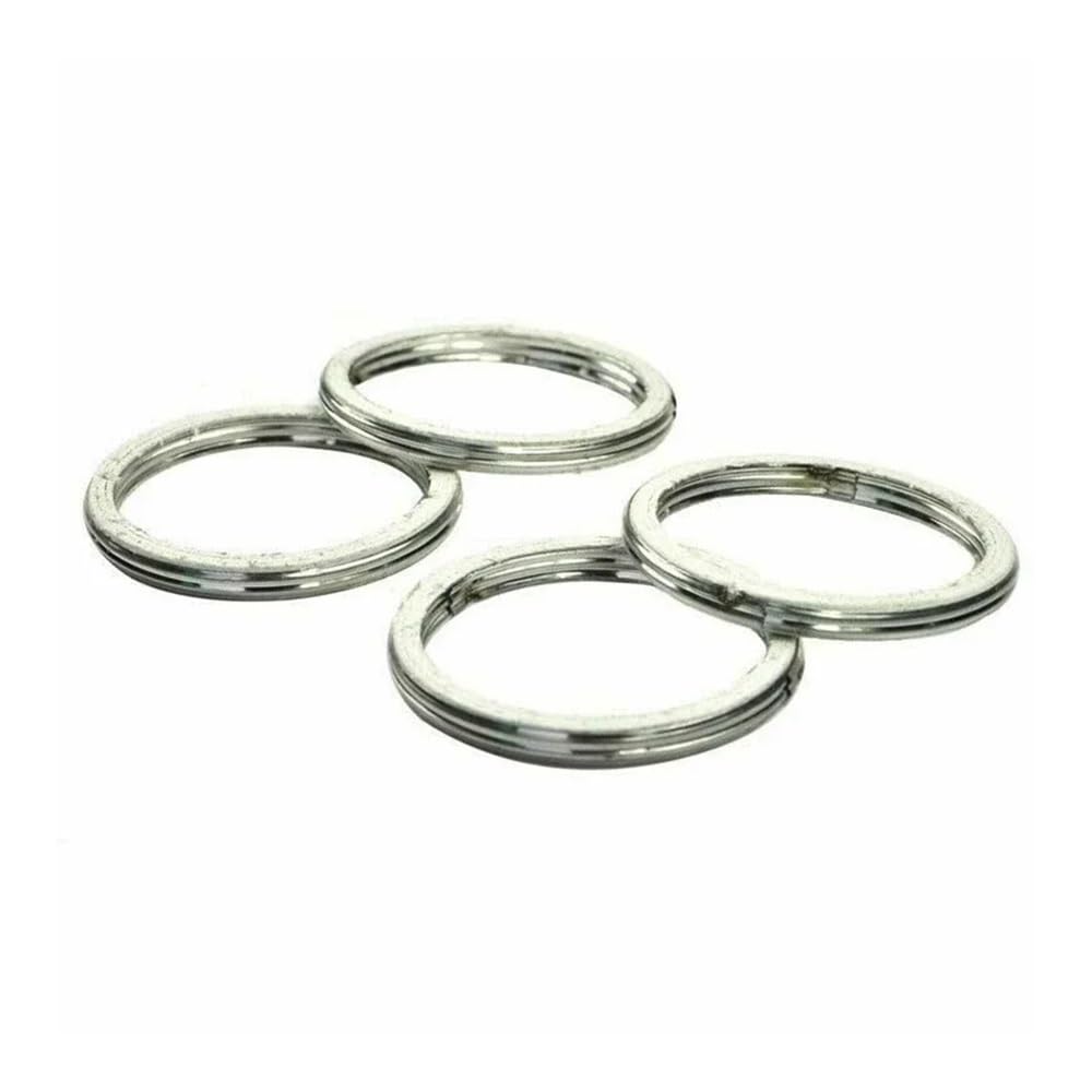 Junta silenciadora de tubo de escape de 45mm, 10 Uds., compatible con TTR250 TT-R250 WR250R WR250X YZ450F MT09 FZ09 FJ09 XSR900 TRACER 900