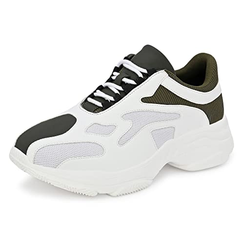 Image of Cruiser Chunky Sneaker for Men | Bold & Trendy Design | Lightweight & Comfortable with Cushioned Insole | Men's Chunky Sneakers with Attitude |Perfect for Streetwear & Casual Outfits (Flare)