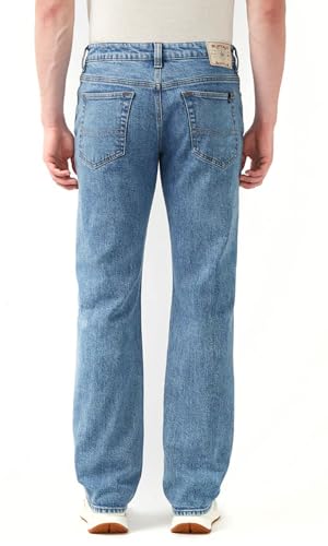 Buffalo David Bitton Mens Relaxed Straight Driven Jeans Obsolete2