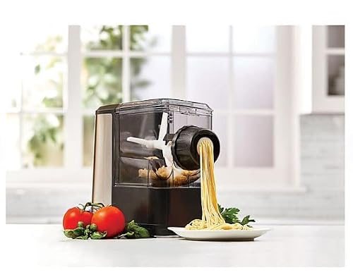 Emeril Lagasse Pasta & Beyond Electric Pasta and Noodle Maker Machine, 8 Pasta Shapes with Slow Juicer Attachment, Black - Thumbnail 5