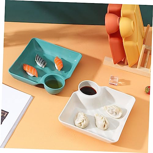 Set de 4 platos compactos para sushi LIFKOME miniatura 4
