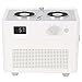 Luftbefeuchter, 1,3 l Retro Doppelspray Intelligenter Nebelbefeuchter Klein und leicht für Schlafzimmer, Arbeitszimmer oder Wohnzimmer(white)