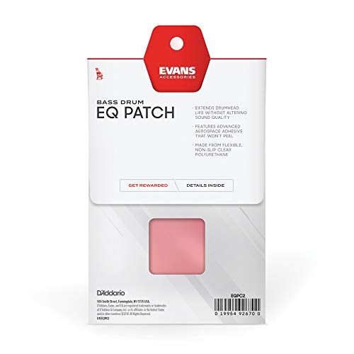 Evans EQPC2 Rinforzo EQ in Plastica per Pedale