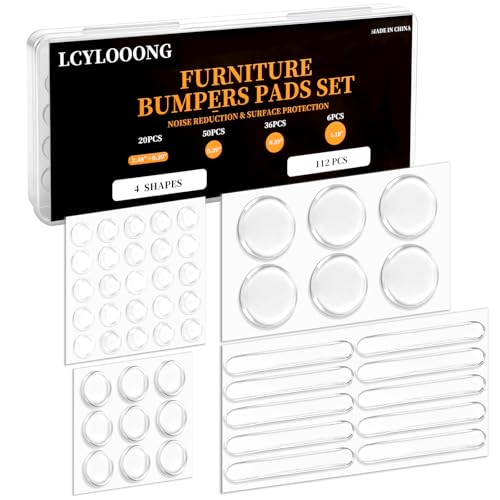Clear Self-Adhesive Silicone Cabinet Door Bumpers Pads Door Silencer