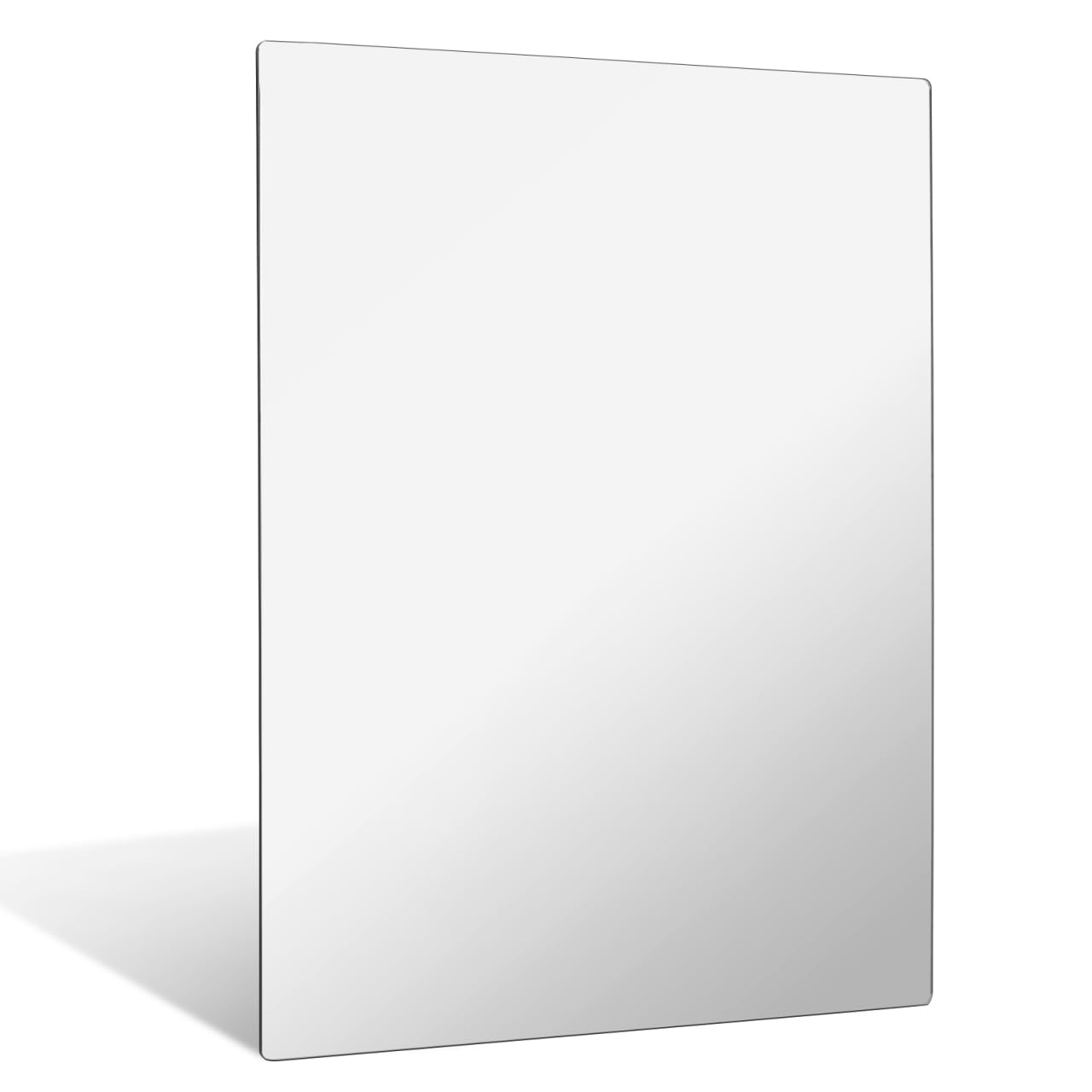 Miroir acrylique autocollant grand format 61x91,4 cm miroir mural de salon