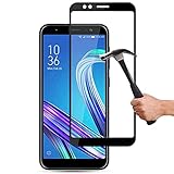 PERFECTO PARA PROTEGER LOS BORDES CURVADOS DE SU ZENFONE MAX M1 ZB555KL / ZB556KL - ??Hecho de material sintético de primera calidad, este protector de pantalla completa Zenfone Max M1 ZB555KL / ZB556KL no deja residuos cuando lo retira. Viene con microfibra para limpiar su pantalla Asus Zenfone Max M1 ZB555KL / ZB556KL. El revestimiento de pantalla hidrofóbico y oleofóbico protege contra el sudor y los residuos de aceite de las huellas dactilares.