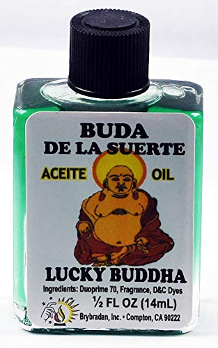 3 Pieces BRYBRADAN Lucky Buddha Oil/Buda DE LA Suerte ACEITE 1/2 FL OZ 14.7ML